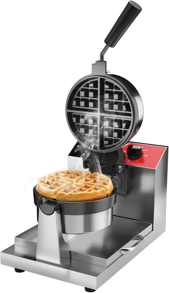 CROSSON RWM-180C kommerzielles Dreh-Waffeleisen 1300 W
