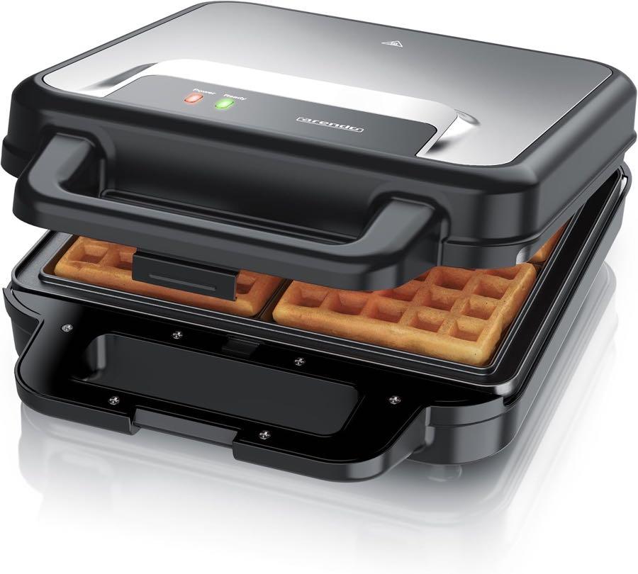 Arendo Waffeleisen XXL 4er 3-in-1 1400 W