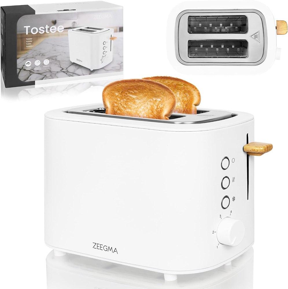 Zeegma TOSTEE 2-Scheiben-Toaster weiß