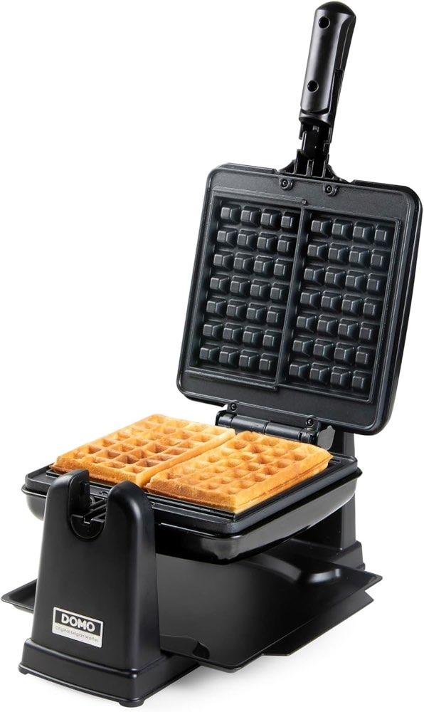 DOMO DO9224W Belgisches Waffeleisen 180°