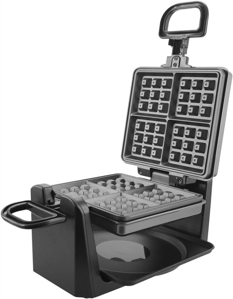 Emerio WM-110984.4 drehbar für 4 Waffeln