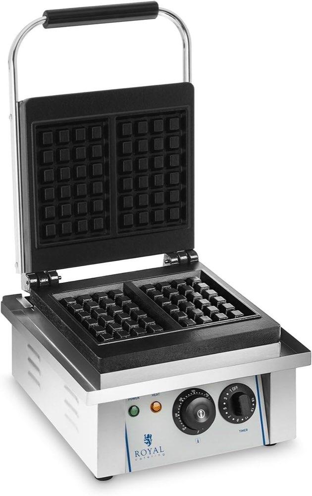 Royal Catering Waffeleisen Waffelautomat 2000 W (Gusseisen & Emaille)