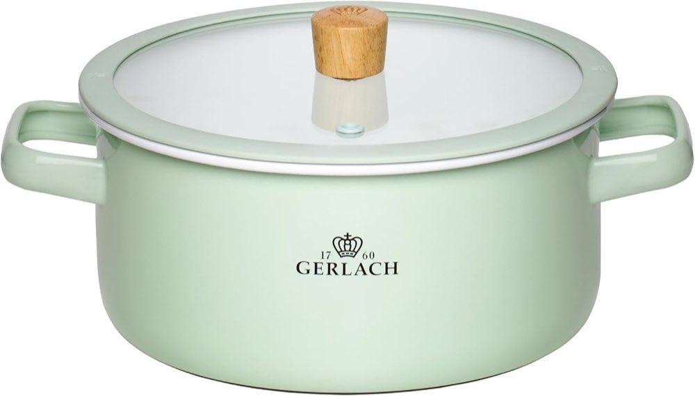 Gerlach 1760 Emaille-Topf 20 cm 3 L