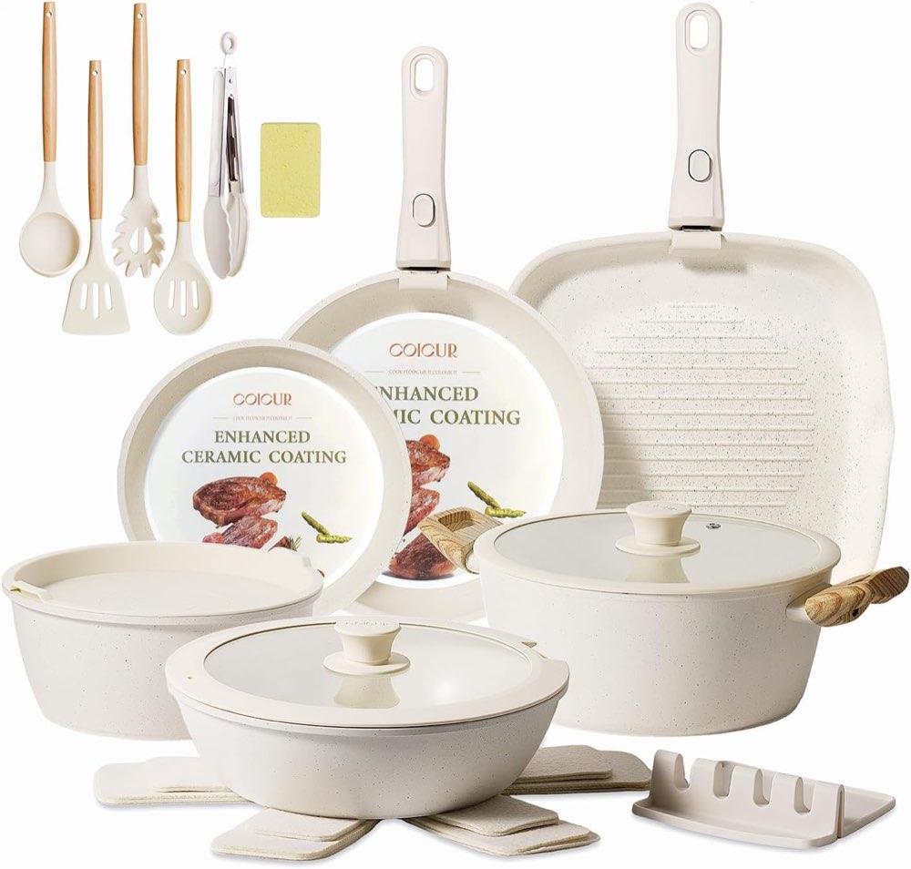 Coicur Keramik 23-teilig Beige