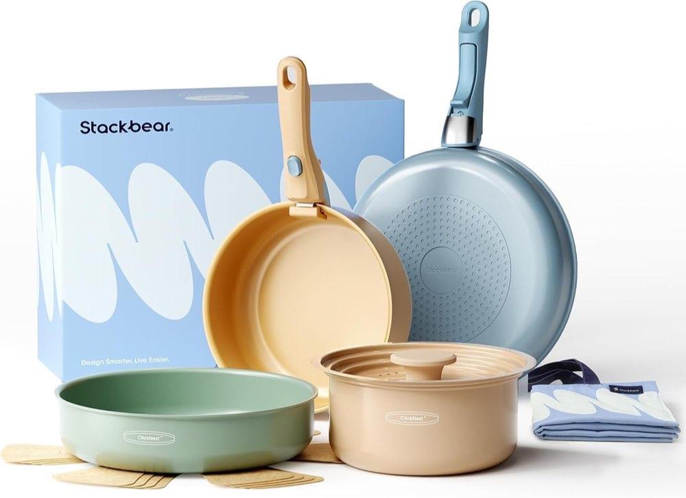 stackbear Keramik 12-teilig Camping