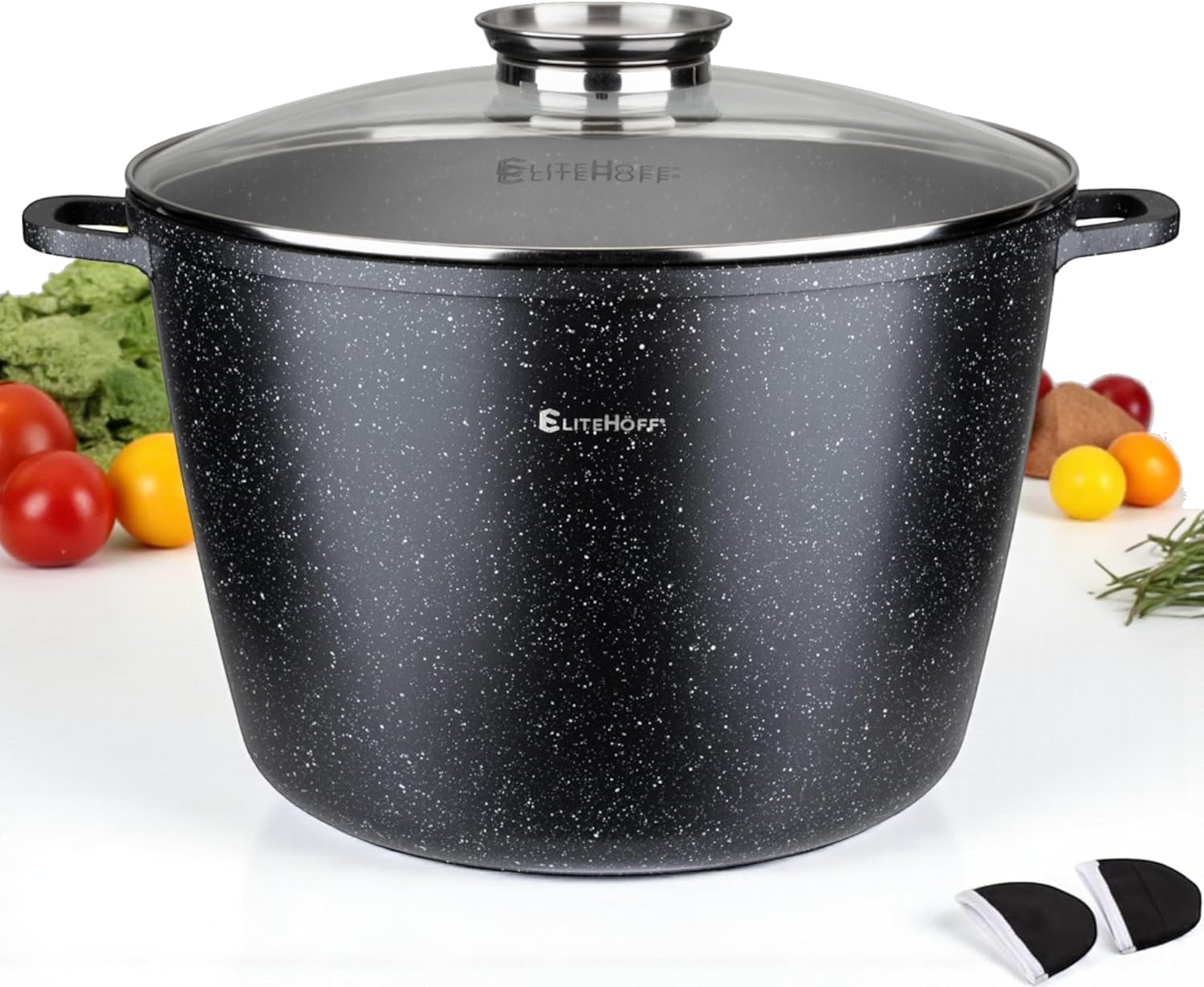 EliteHoff Aluguss-Antihaft Ø 32 cm / 15 l