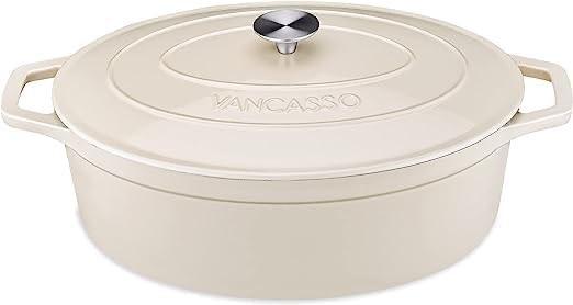 vancasso Gusseisen-Bräter oval 8 l / 37 cm