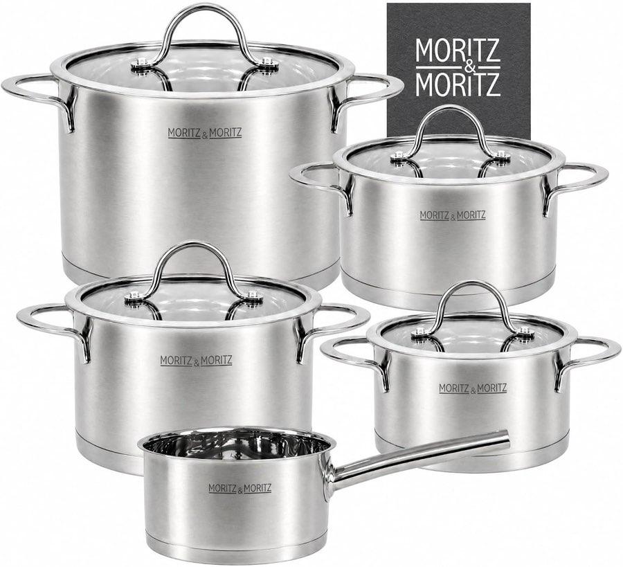 Moritz & Moritz Kochtopf-Set 5-teilig