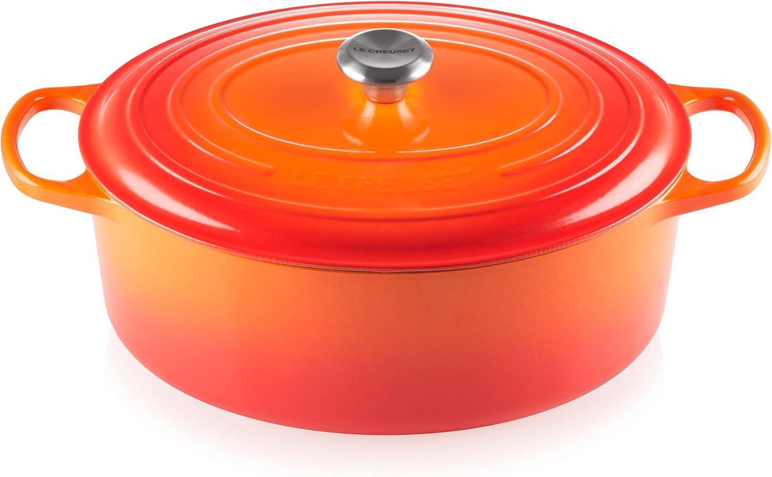 Le Creuset Signature Bräter 35 cm oval Ofenrot