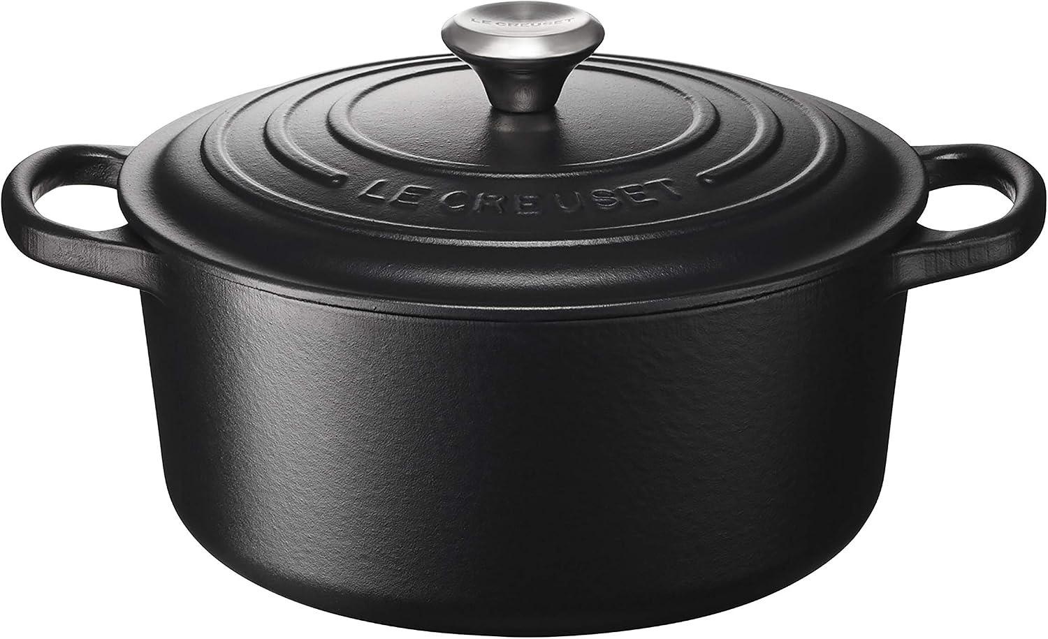 Le Creuset Signature Bräter 22 cm Schwarz