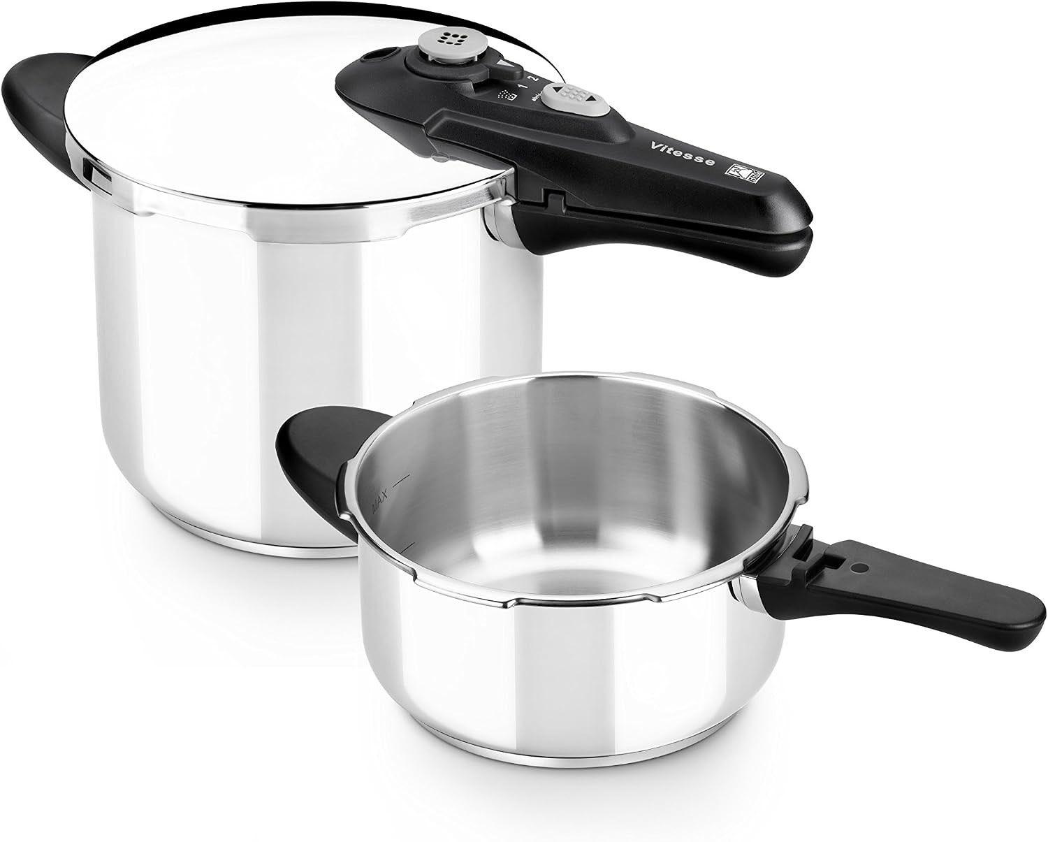 BRA Vitesse Schnellkochtopf-Duo 4+7 l