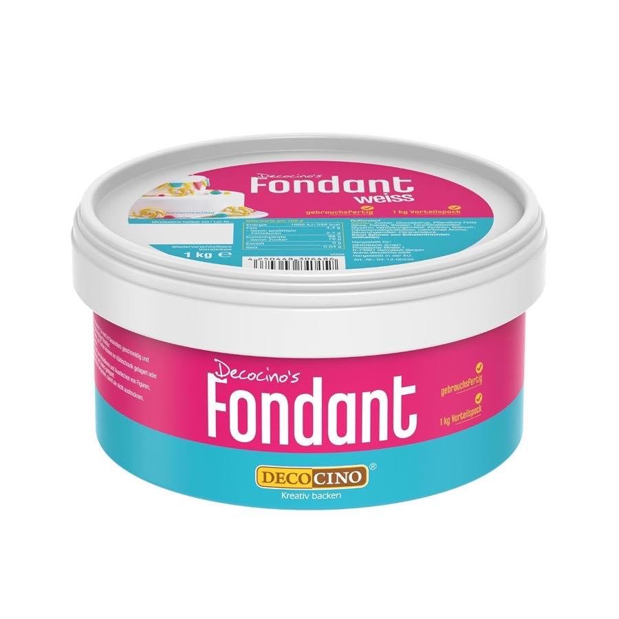 Rollfondant – Testsieger DECOCINO Fondant weiß 1 kg