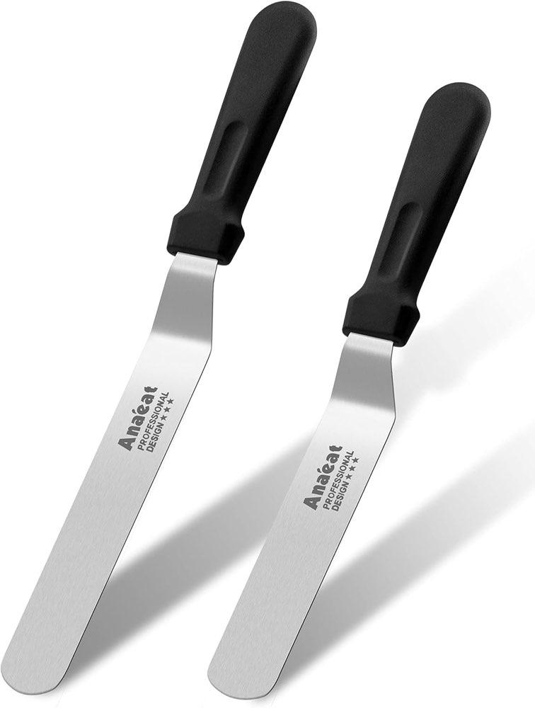 Anaeat Glasurspatel-Set 15/20 cm