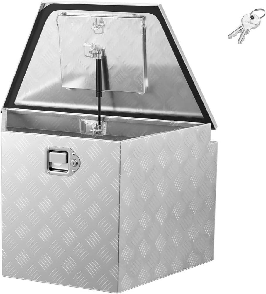 VEVOR Alu-Deichselbox 73,7×41×45,7 cm