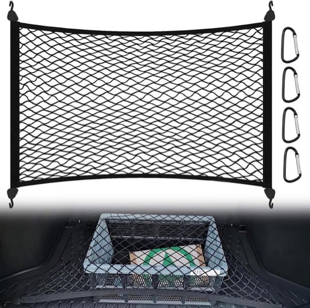 HXC Gepäcknetz Auto 80 x 60 cm, dehnbar bis 160 x 120 cm