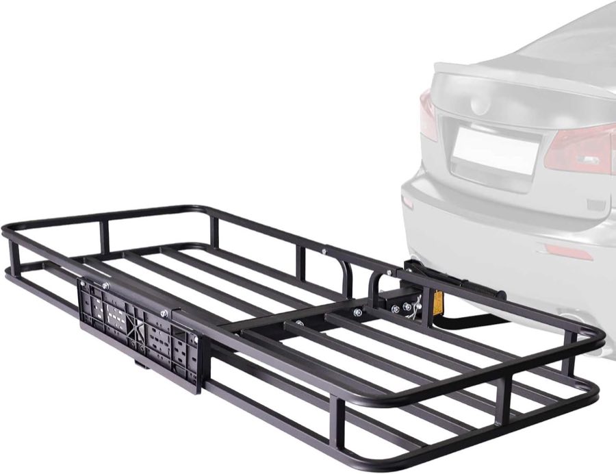 Heckträger für Anhängerkupplung 152x61x15cm, Wildträger in ATV, PKW, SUV