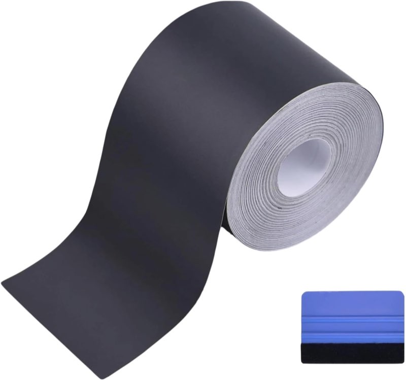 Ladekantenschutz Folie Schwarz Matt, PVC Selbstklebend Reparaturband