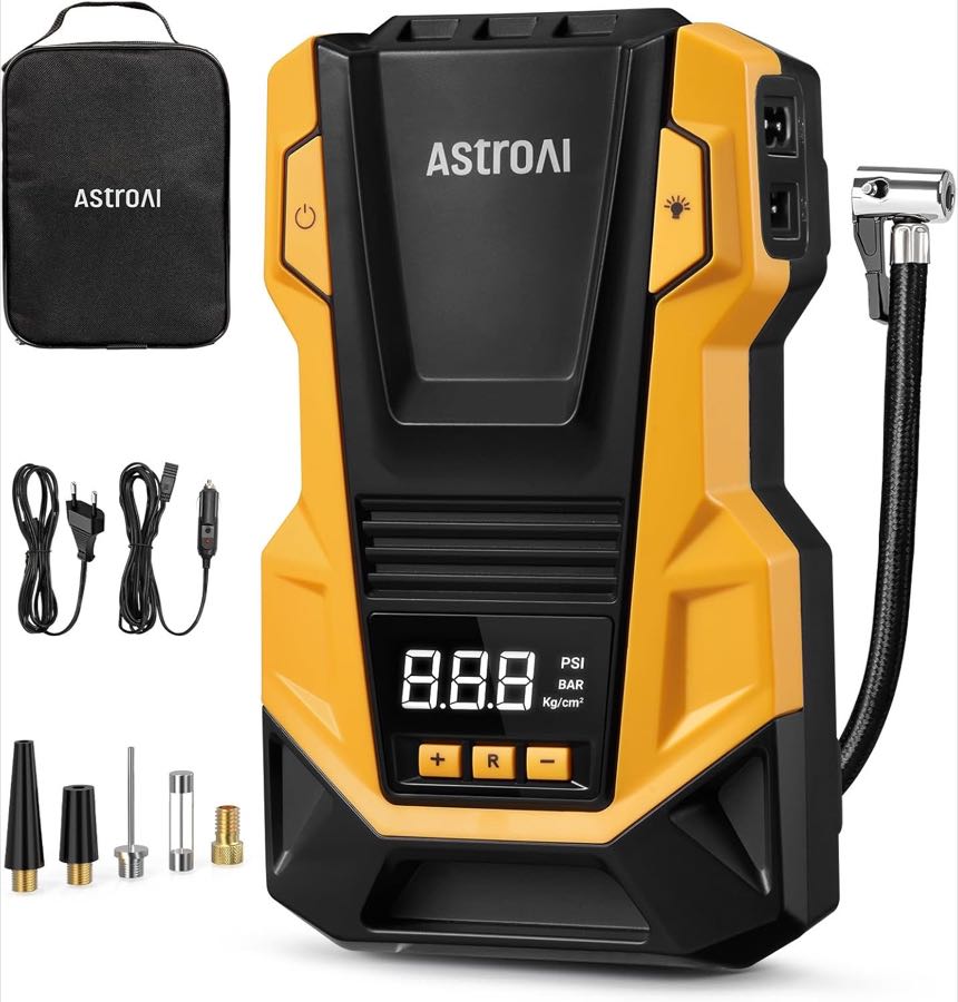 AstroAI 2-in-1 12V/230V-Kompressor