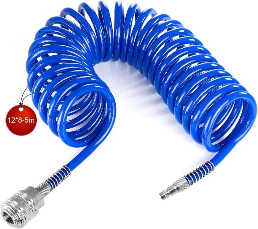 SRJQXH Spiralschlauch 5 m 12×8 mm