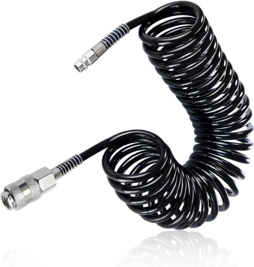 TIANLIN PU-Spiralschlauch 9 m 6×4 mm