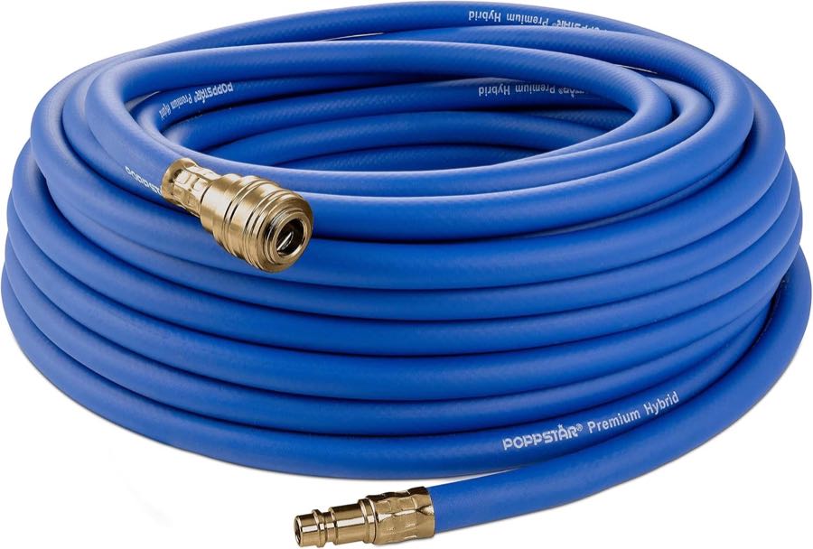 Poppstar Druckluftschlauch 20 m Hybrid 9,2 mm