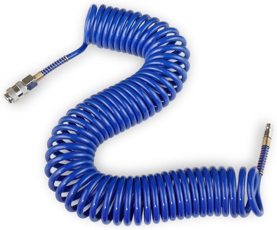 CCLIFE PU-Spiralschlauch 10 m 5,3 mm