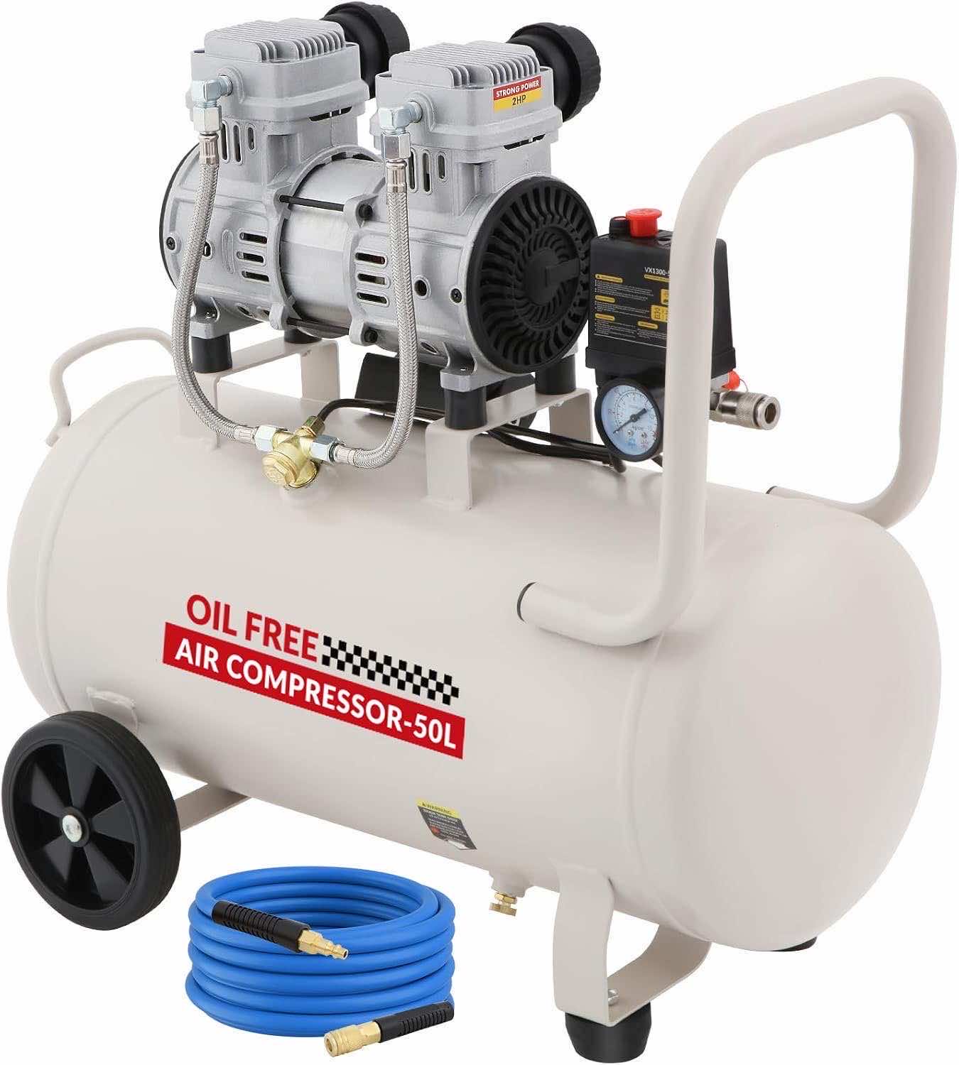 GUIVACI Flüsterkompressor 50L