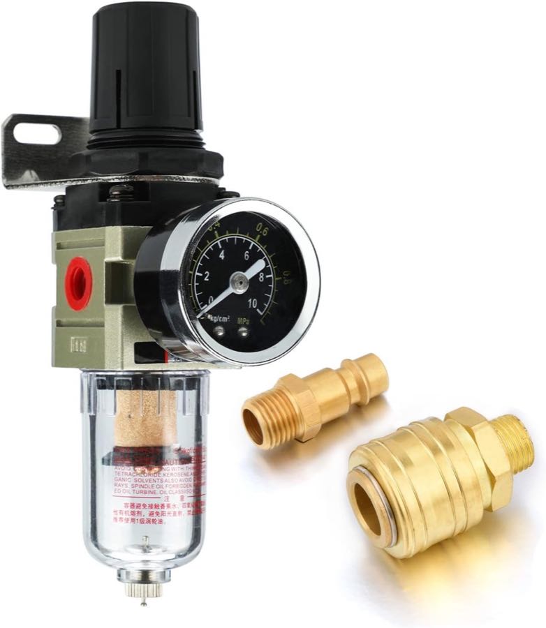 ZHONG AN ZHONG AN AW2000-02 Wasserabscheider Druckminderer 1/4 Zoll