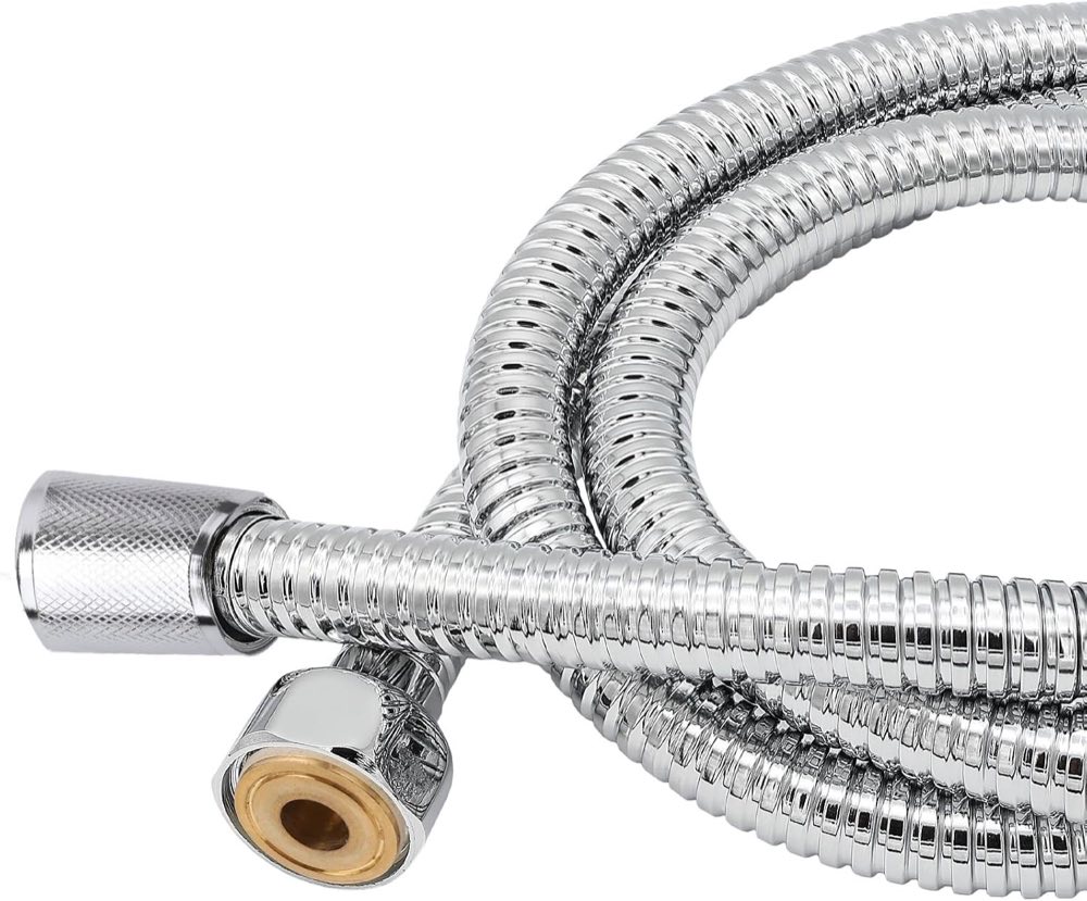 YEAUPE Duschschlauch 2 m Edelstahl