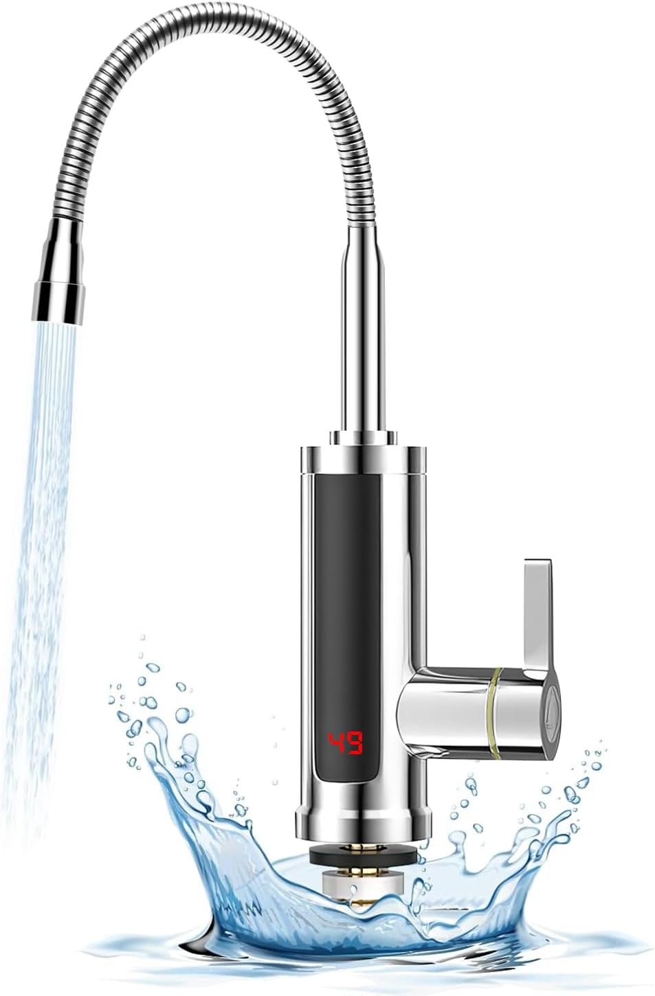 babikeen Wasserhahn mit Durchlauferhitzer, Multi-Head
