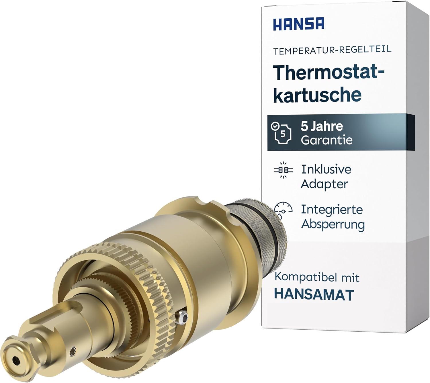 HANSA Thermostatkartusche mit Absperrung