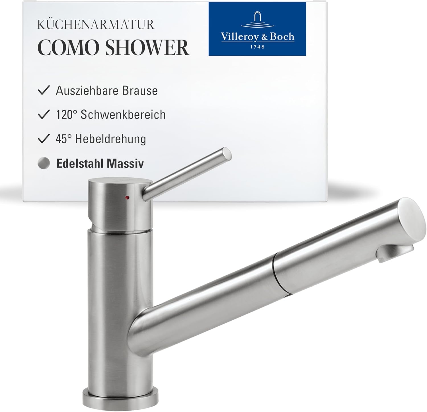 Villeroy & Boch Como Shower Küchenarmatur, 120 mm