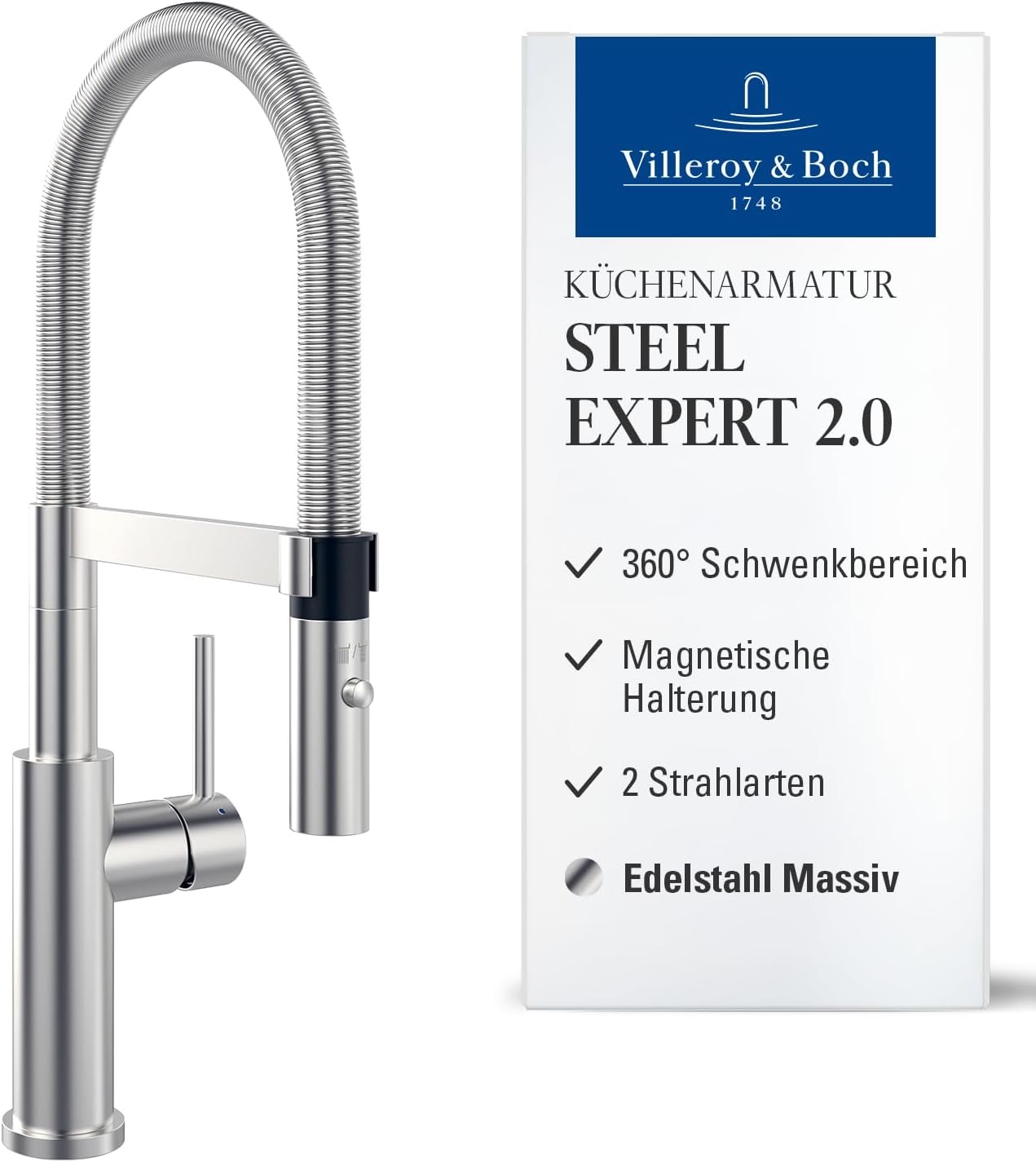 Villeroy & Boch Steel Expert 2.0 Küchenarmatur