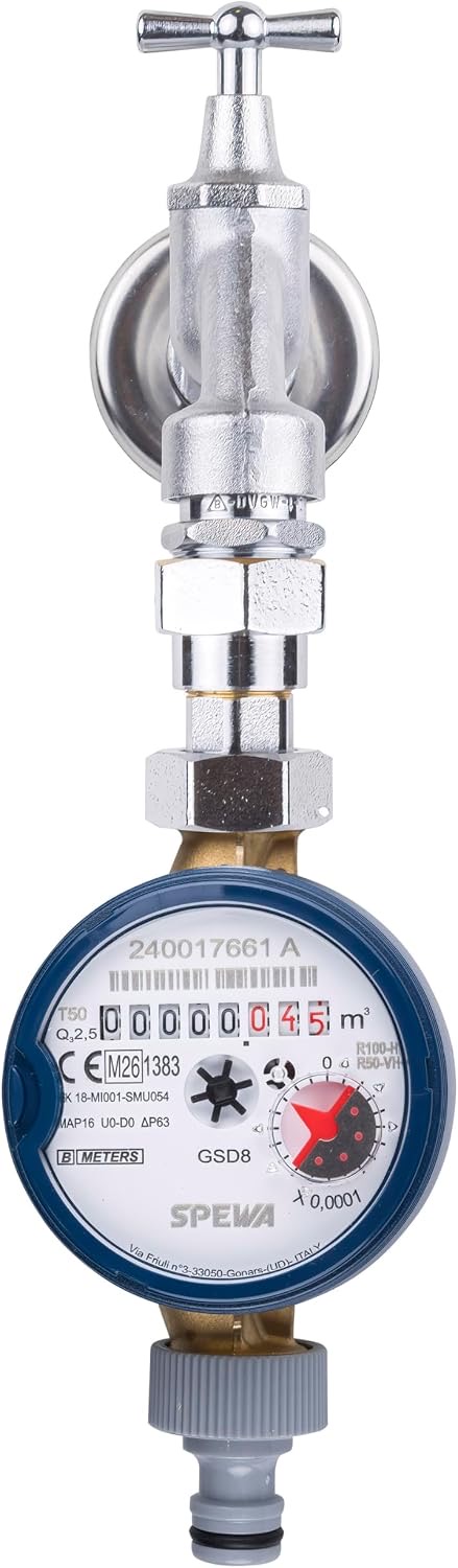SPEWA SPEWA Wasserzähler mit Montageset 3/4 Zoll