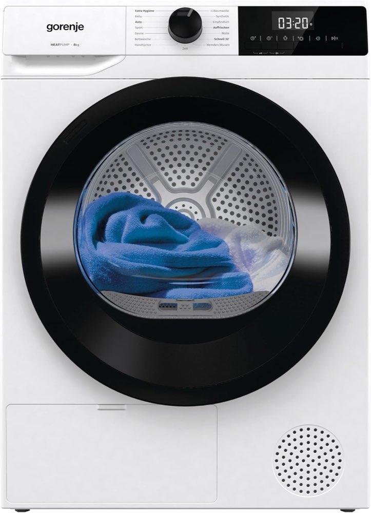 Gorenje Wärmepumpentrockner – Testsieger Gorenje DHNE83 8 kg