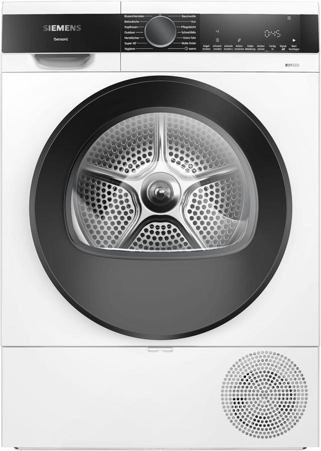 Siemens Wärmepumpentrockner – Testsieger Siemens iQ500 WQ33G2D41 9 kg