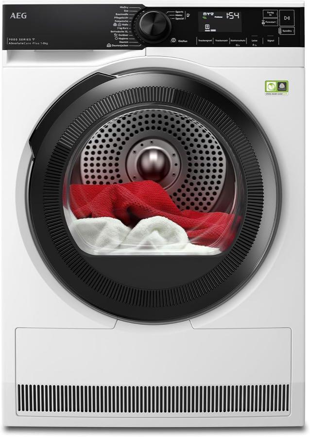 Wärmepumpentrockner – Testsieger AEG Serie 9000 TR9W75780 8 kg