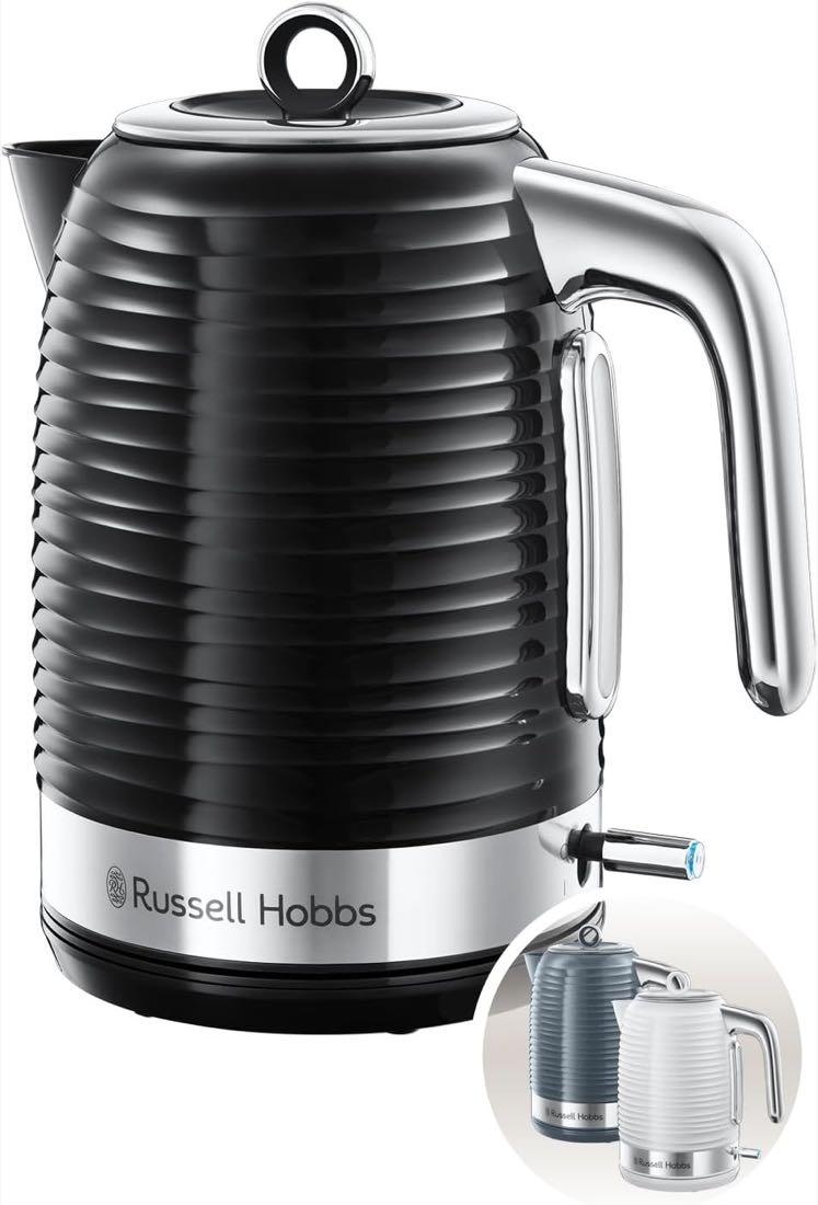 Russell-Hobbs-Wasserkocher – Testsieger Russell Hobbs Inspire Schwarz 1,7 l
