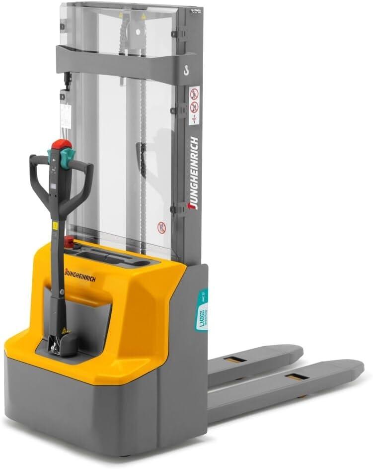 Elektro-Hochhubwagen – Testsieger Jungheinrich AMC 12, 1,2 t / 2,9 m, Lithium
