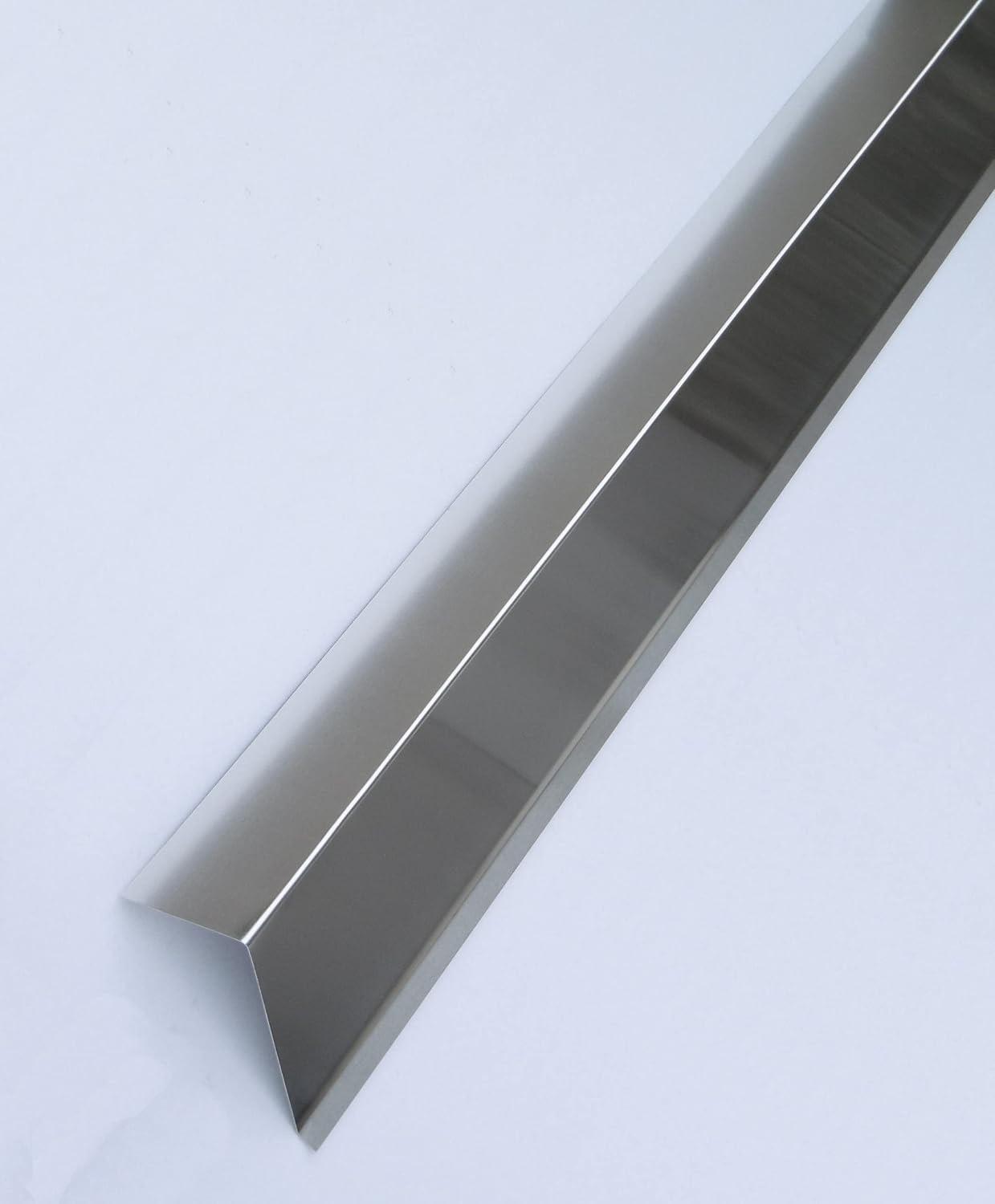 Ortgangblech – Testsieger EXCOLO Ortgangwinkel Alu blank 110×175 mm 2 m