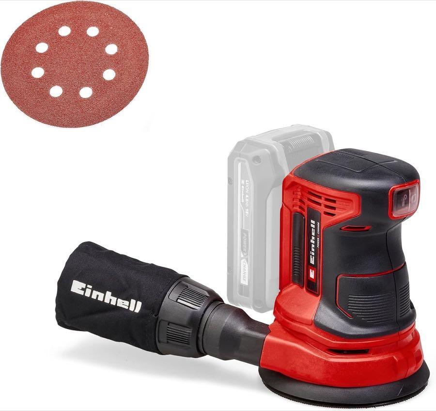 Einhell Schleifer – Testsieger Einhell Akku-Exzenterschleifer TE-RS 18 Li-Solo