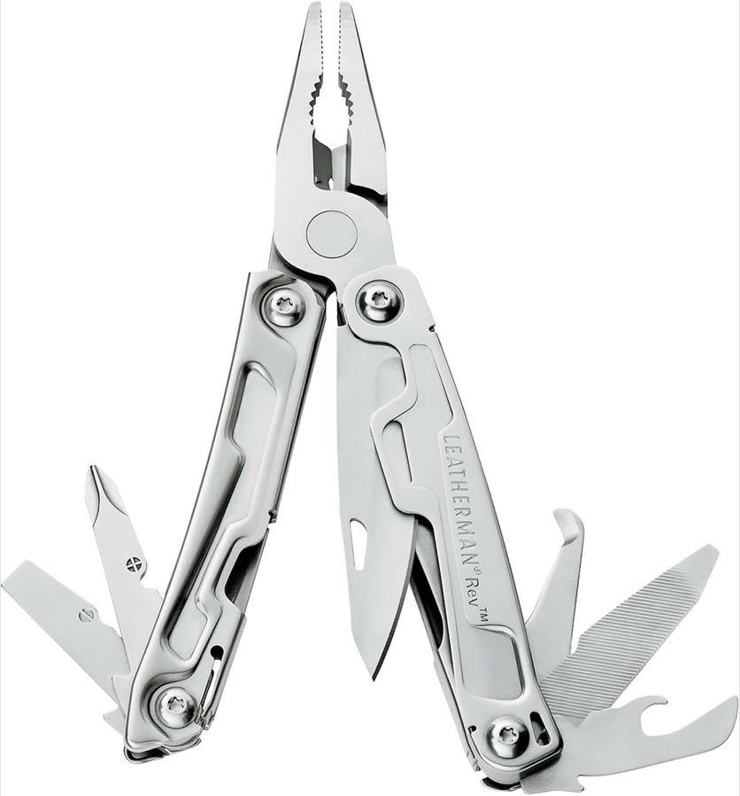 Leatherman – Testsieger Leatherman Rev Multi-Tool, Edelstahl, Silber