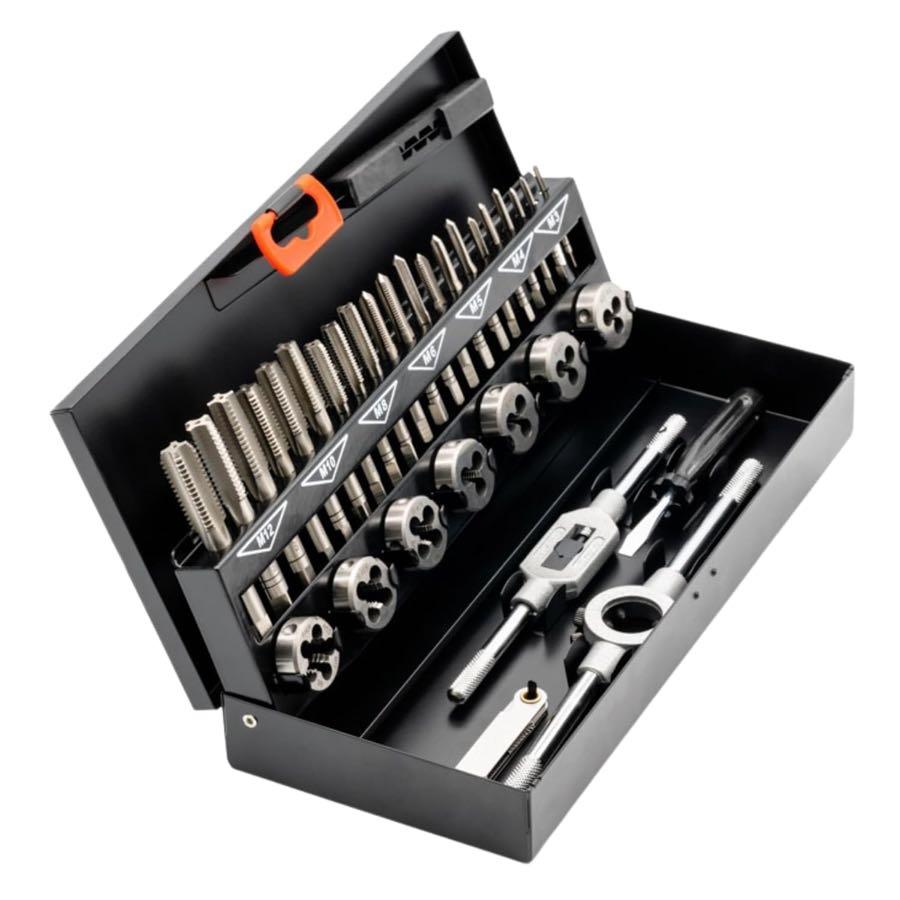 BAER Gewindeschneider-Set M3–M12 HSS-G 32-tlg. – Testsieger im Gewindeschneider-Set-Vergleich