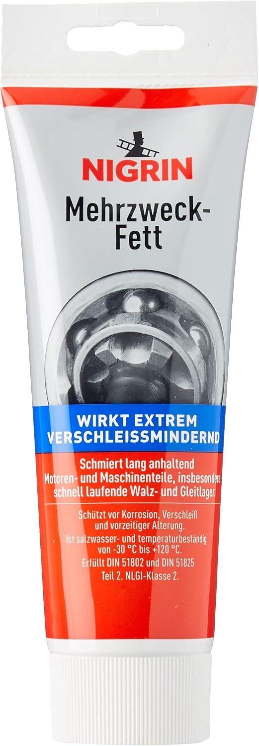 NIGRIN Mehrzweckfett 250 g NLGI 2 – Testsieger im Kugellagerfett-Vergleich