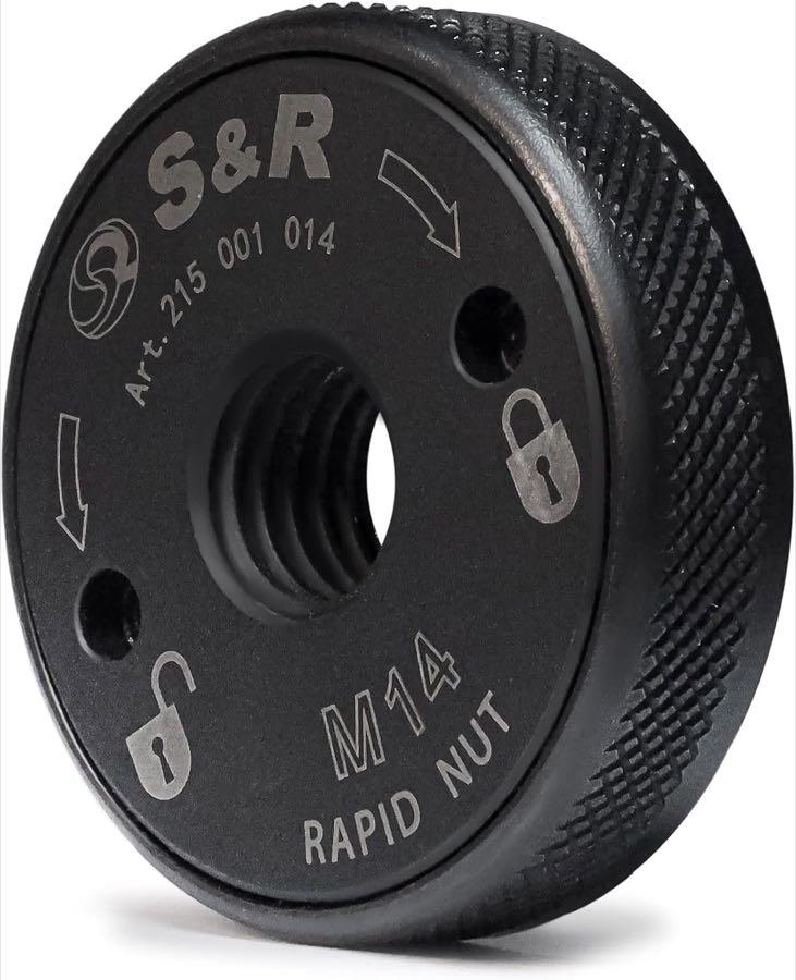 S&R Schnellspannmutter M14 – Testsieger im Schnellspannmuttern Winkelschleifer-Vergleich