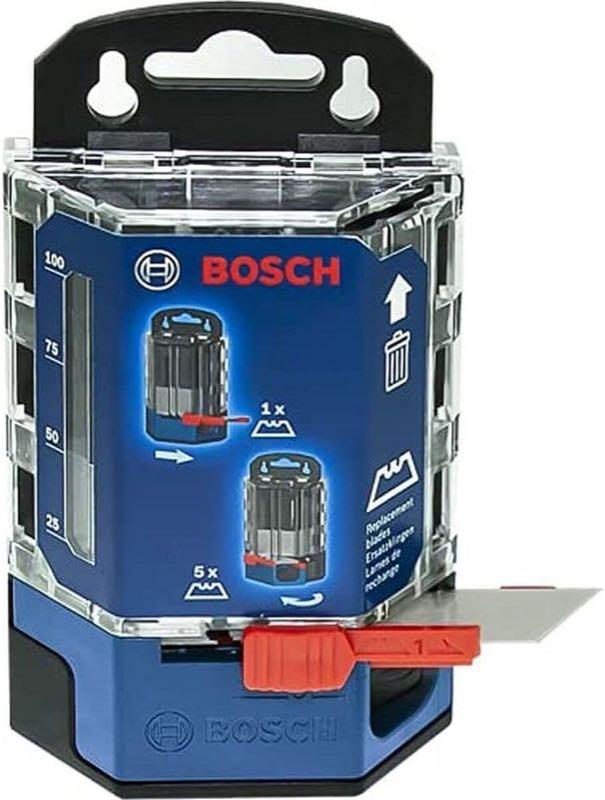 Bosch Professional 50 Trapezklingen im Dispenser – Testsieger im Trapezklingen-Vergleich