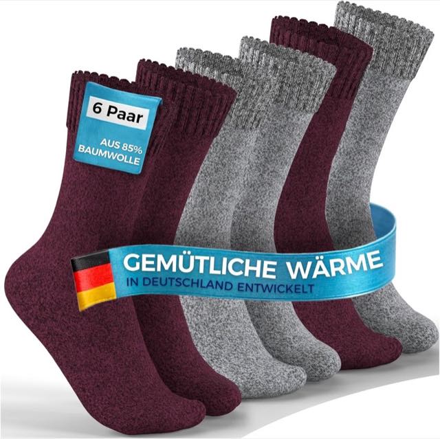 MEDOLY Thermo-Socken, 6 Paar