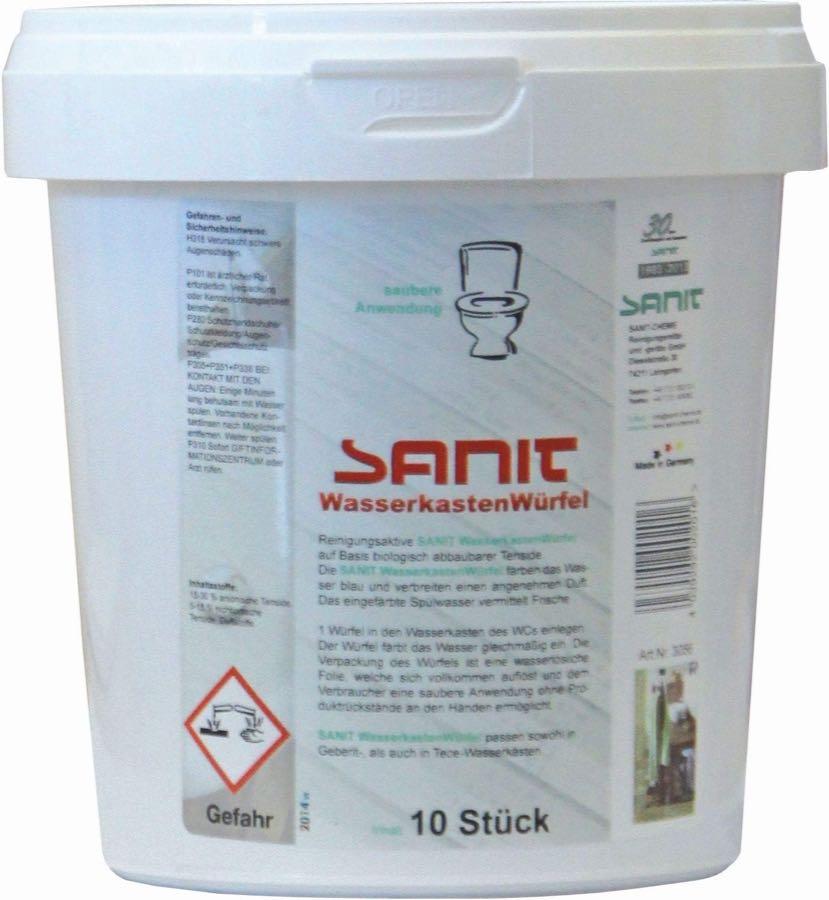 Wasserkastenwürfel – Testsieger Sanit Wasserkastenwürfel 2×10