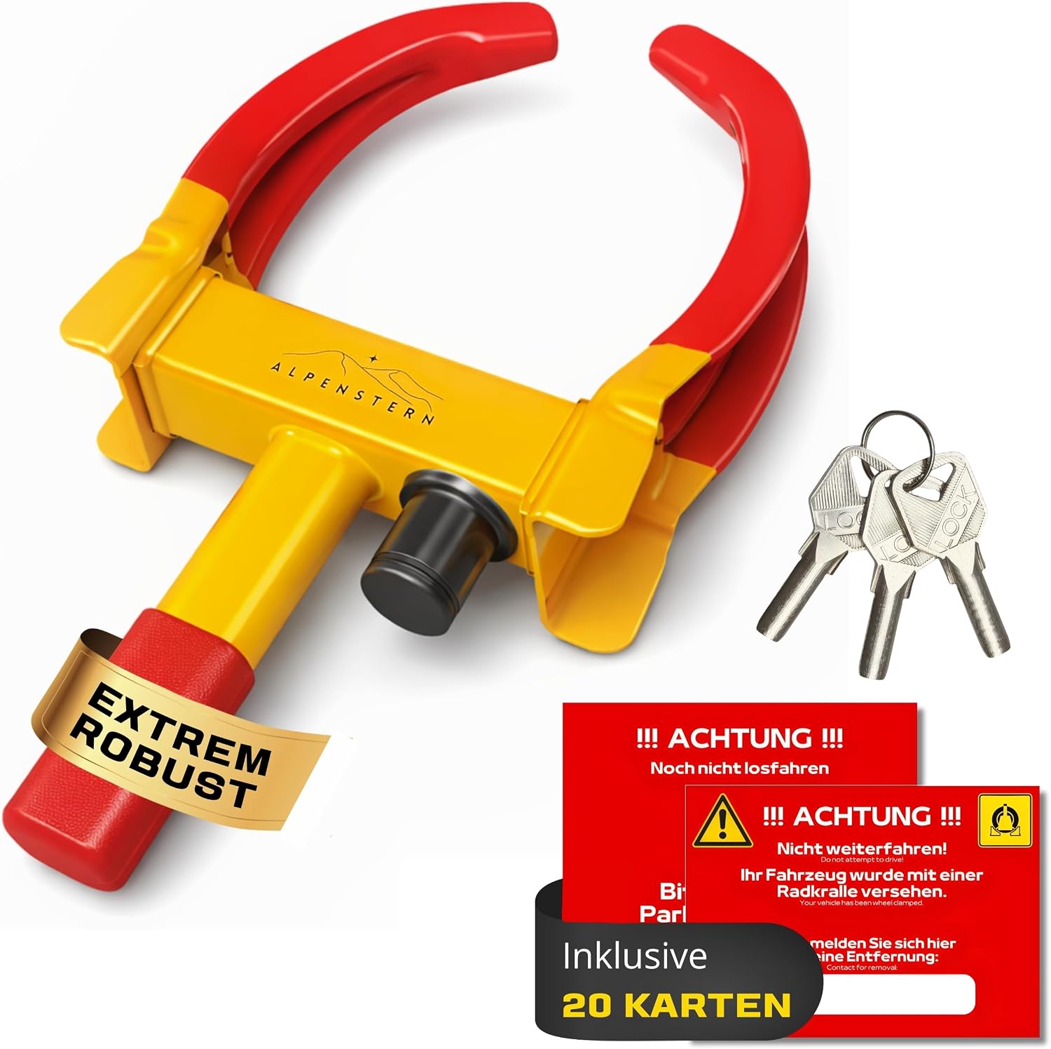 Alpenstern Parkkralle Radkralle 17–30 cm