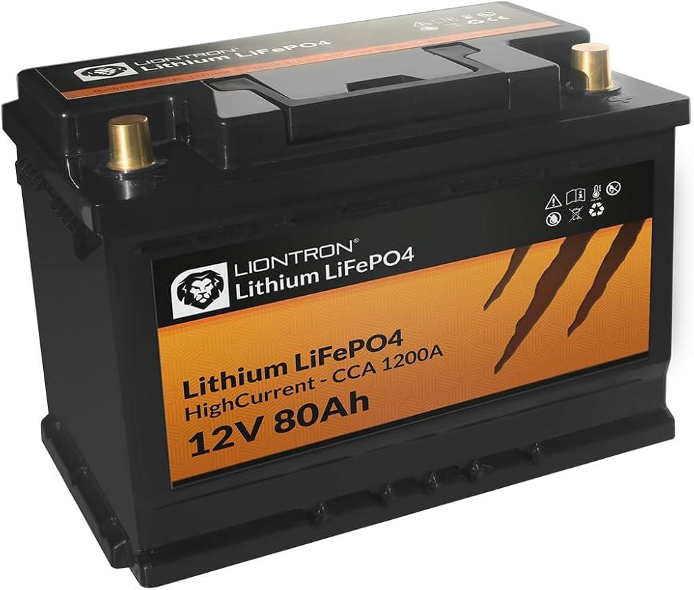 LIONTRON LTLIFE1280S 80Ah HighCurrent